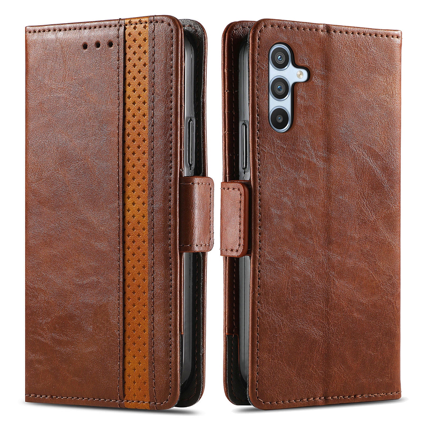 CASENEO 002 Series for Samsung Galaxy A54 5G PU Leather RFID Blocking Wallet Stand Case Business Splicing Style Magnetic Clasp Phone Cover CASENEO 002 Series for Samsung Galaxy A54 5G PU Leather RFID Blocking Wallet Stand Case Business Splicing Style Magnetic Clasp Phone Cover